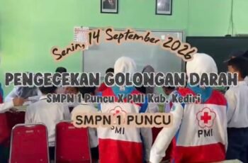 Pengecekkan Golongan Darah oleh Puskesmas Puncu