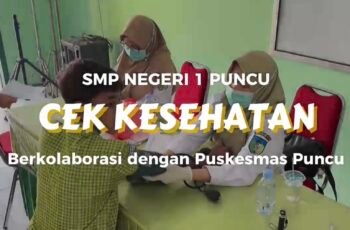 Cek Kesehatan oleh Puskesmas Puncu