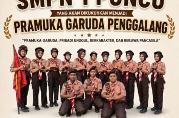 Selamat dan Sukses atas Pelantikan Anggota Pramuka Menjadi Pramuka Garuda Penggalang
