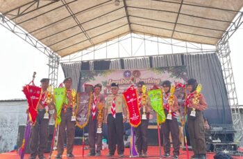 Juara 2 Tim Pramuka SMPN 1 Puncu Dalam Mengikuti Kegiatan LT II Kecamatan Puncu