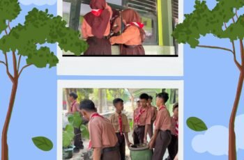 Jumat Bersih, Wujud Nyata Kepedulian Warga SMPN 1 Puncu terhadap Lingkungan
