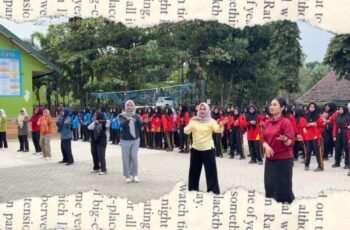 Gerak Bersama, Sehat Bersama! SMPN 1 Puncu Hidupkan Jumat Sehat