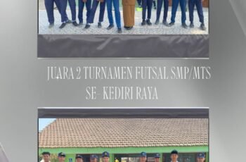 Juara 2 Turnamen Futsal Tingkat SMP/MTS Se Kediri Raya